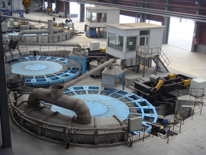 雙圓盤全自動(dòng)定量澆鑄機(jī)